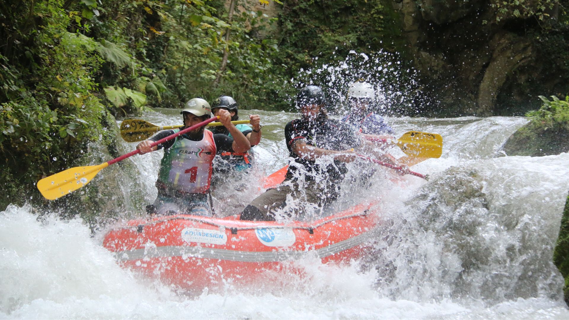 WEEK END DI GARE SOTTO LA CASCATA DELLE MARMORE